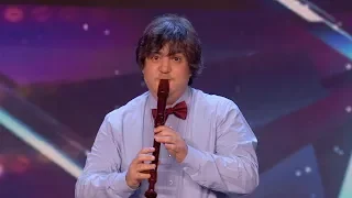 Britain's Got Talent Unseen 2020 Miguel and his Recorder Full Audition S14E06