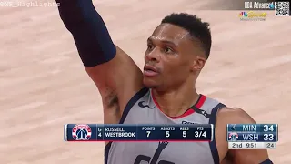 Russell Westbrook  19 PTS 14 REB 12 AST: All Possessions (2021-02-28)