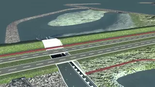 Vismigratierivier Afsluitdijk