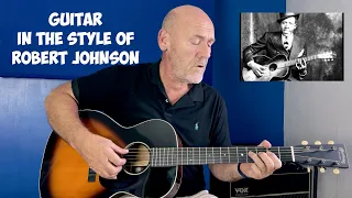 Robert Johnson Style | Sweet Home Chicago Intro (Acoustic Blues Guitar Lesson)