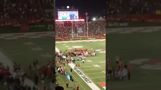 Derek Carr retirement jersey at Fresno state