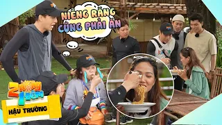 H'Hen Niê ăn sáng trong nước mắt, Cris Phan "ép" ekip ăn hết đồ ăn siêu mặn | BTS 2 Ngày 1 Đêm