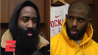 James Harden: 'Couldn't get anything right' in 3rd quarter vs. the Thunder | NBA Sound