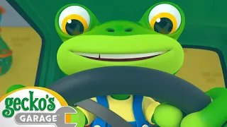 Share the Toy Baby Truck! | Gecko's Garage | Robot Cartoons for Kids | Moonbug Kids