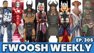 Weekly! Ep305: Star Wars, Marvel Legends, Teenage Mutant Ninja Turtles, Conan, and DC!