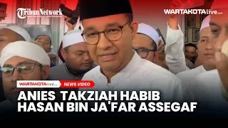 Breaking News: Anies Baswedan Takziah Habib Hasan bin Ja'far Assegaf di Masjid Nurul Musthofa Center