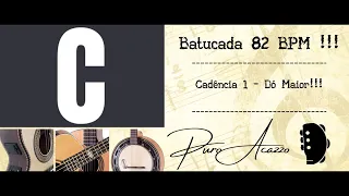 Batucada 82 BPM - Cadência 1 - Quadrado de Dó Maior com Subída.