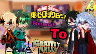 BNHA(MHA)react to Gravity Falls// Some of class 1A(+lov)react to Gravity Falls🇹🇷/🇺🇸Gacha Club Türkçe