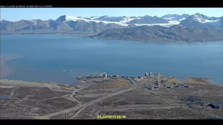 Ny-Ålesund time-lapse May–Oct 2015