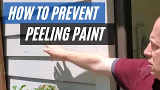 Paint Contractor Fail - Paint Peeling on the House Exterior