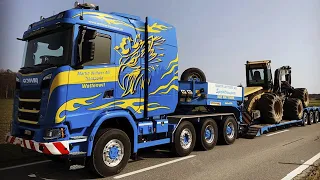 Почему этот тягач Scania S так хорош в Швейцарии?