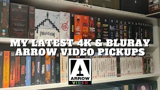 My Latest Arrow Video 4k & Bluray Pickups