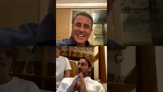 Totti scherza con Cannavaro su Balo: "Deve ringraziare che non gli ho dato bene quel calcio"