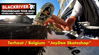 Mega Blackriver Fingerboard Tour 2023 • Stop 7/8 • "JayDee Skateshop" Torhout, Belgium