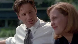 Mulder & Scully talking about genetics "...little Uber Scullies" (4x02)