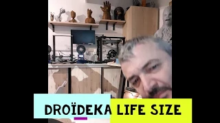 Droideka Life Size Print 3D Star wars  " Bras /Arms"