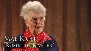 Mae Krier, "Rosie the Riveter" during WWII (Full Interview)