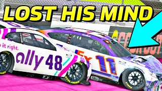 DENNY HAMLIN IS WRECKING EVERYBODY // NASCAR Rivals Challenges