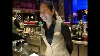 Thai bar girl on Cruise ship ⚓ 🚢