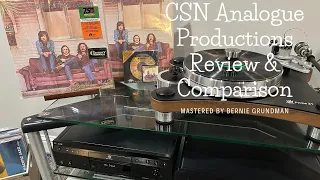CROSBY STILLS & NASH ANALOGUE PRODUCTIONS REVIEW AND COMPARISON