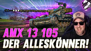 Oben an der Spitze: AMX 13 105 - Der Alleskönner [WoT - Gameplay - Deutsch]