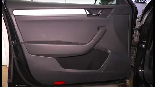 How to remove front door panel Skoda Superb 3 (2015-2023)