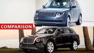 2018 Range Rover vs 2018 Bentley Bentayga Comparison - The Best In Luxury SUVs !