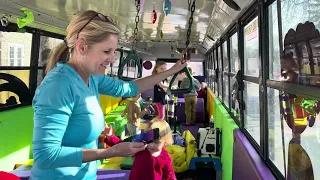 Preschool Wednesday:  Valentine’s Day & Tumble Fun Bus!!