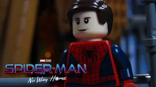 Andrew Garfield Cracks Tobey Maguire's Back... IN LEGO | Spider-Man No Way Home