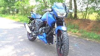 #Bikes@Dinos: TVS Apache RTR 160 Matte Blue Walkaround, Test Ride Review