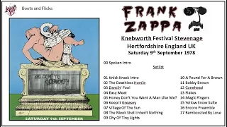 Frank Zappa Knebworth 1978 [SBD Recording]