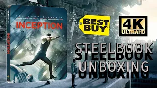 Inception Best Buy Exclusive 4K Steelbook Unboxing/Digital Code Giveaway!