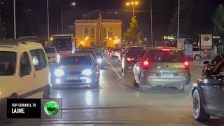 Top Channel/ Shqipëria me hapa të sigurt drejt “Euro 2024”, shpërthen festa në rrugët e qytetit