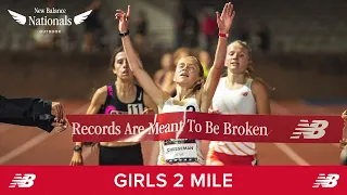 Girls 2 Mile Championship - New Balance Nationals Outdoor 2023