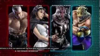 Tekken Tag Tournament Match 4 (Tag) Herman (1P) Vs SasukeUzumaki (2P) (HD)