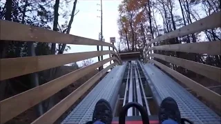 The Gatlinburg Mountain Coaster on-ride HD POV @60fps