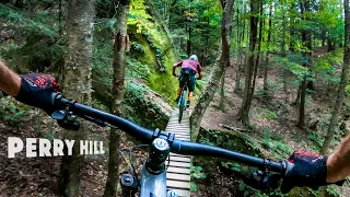 PERFECT terrain for a wild ride in Vermont | Mountain Biking Perry Hill