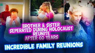 🛑Tissue Warning🛑 Bro & Sis Separated during Holocaust Reunite 60 Years Later! Incredible Reunions!