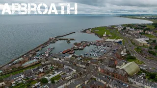 Arbroath Scotland Cinematic Drone - DJI Mini 3 Pro