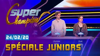 SPECIALE JUNIORS - EMISSION DU 24 FÉVRIER 2020