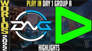 DFM vs LLL Highlights | WORLDS 2022 Play-Ins Group A Day 1 | Loud vs DetonationFocusMe