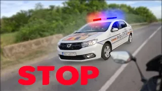 Alimentăm să facem o tură mai cu viteză 🏍️ dar ne-a descurajat poliția👮🏻‍♀️🚔🫣