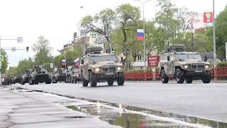 Парад победы прошел на центральной площади Уссурийска