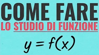 STUDIO DI FUNZIONE | Tutti i PASSAGGI