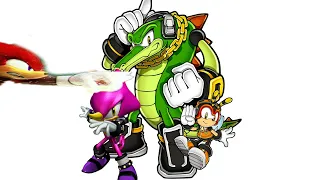 TEAM CHAOTIX!!! Tabbybee plays sonic classic heroes part 1