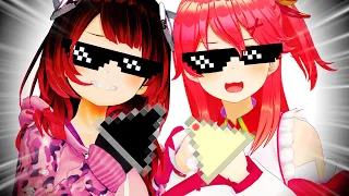 【MMD Hololive meme】Sun On The...