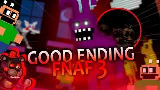 GOOD ENDING DO FNAF 3! | Fazendo todos os minigames e o final secreto - Five Nights at Freddy's 3 #3