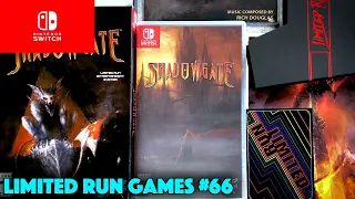 UNBOXING! Shadowgate Classic Edition Nintendo Switch Limited Run Games #66