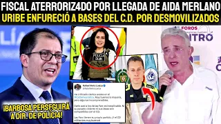 ¡FISCAL ATERRORIZ4DO CON AIDA MERLANO! INTIMIDA A DIR. P0LÍCIA. BASES URIBISTAS EN C0NTRA DE URIBE.