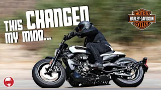 Harley Davidson just CHANGED MY MIND! | Sportster S Review